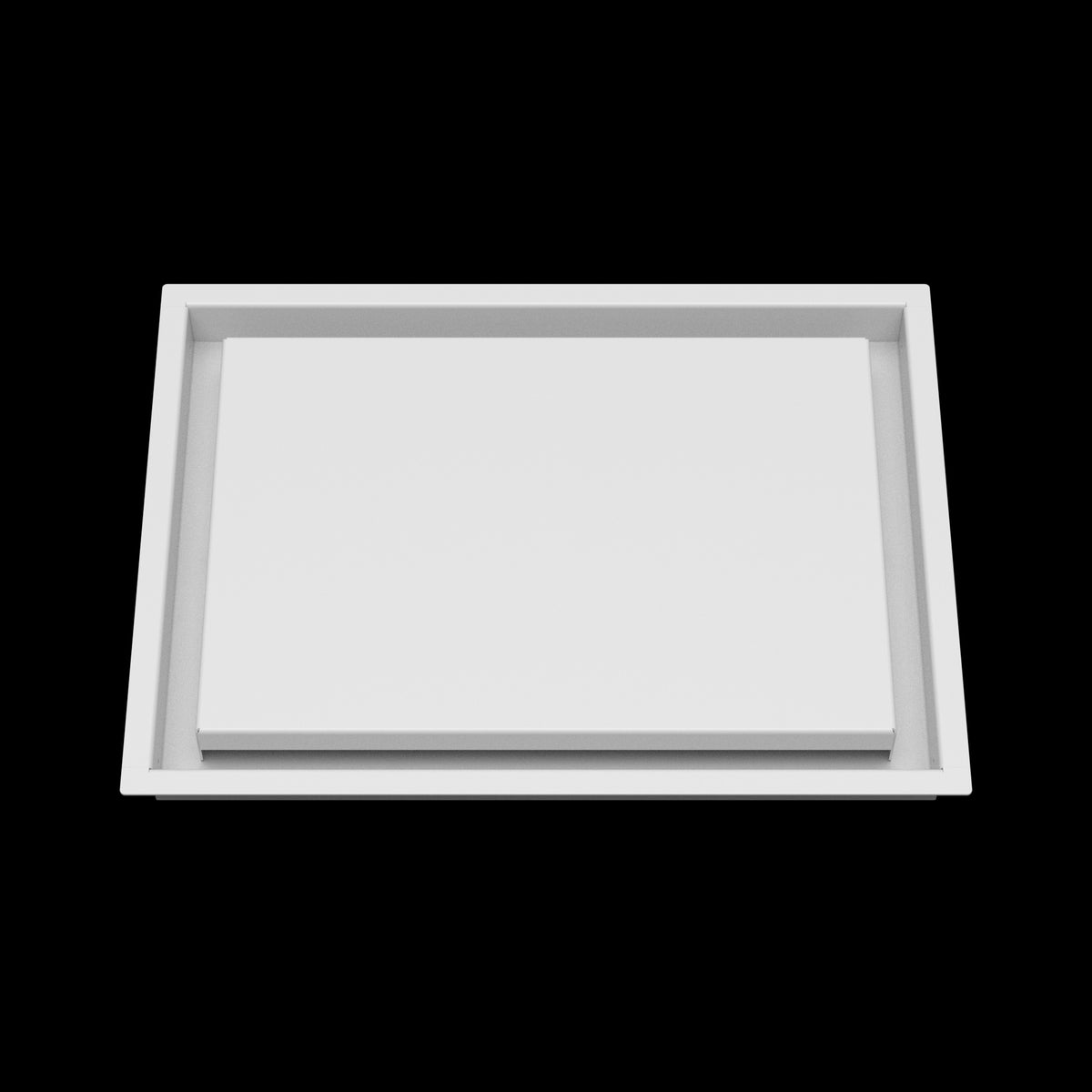 11x15 wall vent cover, front view