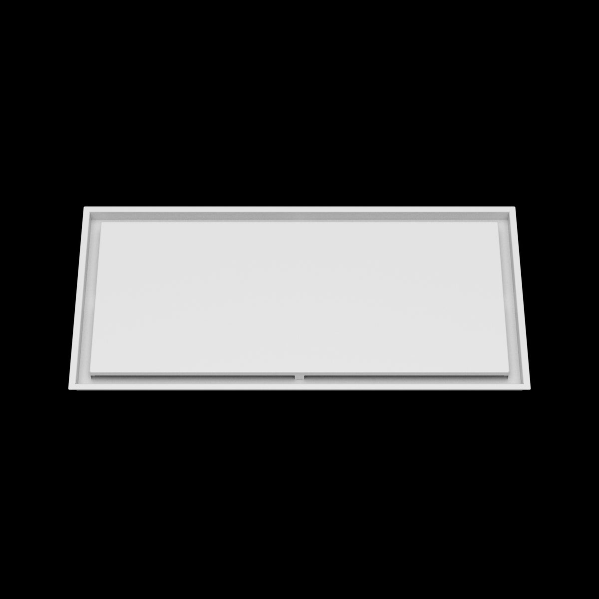 17x36 ceiling vent cover, front view