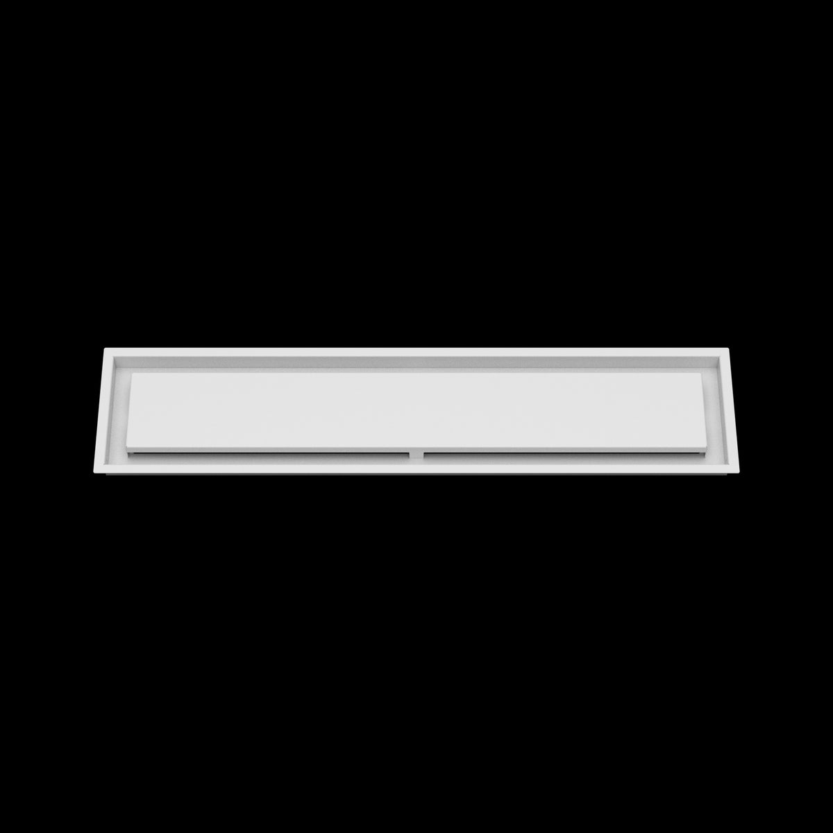 7x33 ceiling vent cover, front view