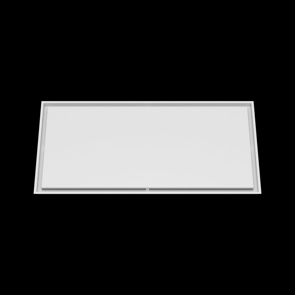 24x49 ceiling vent cover, front view