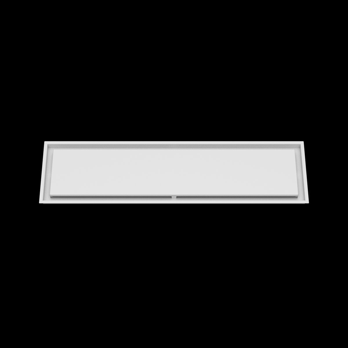 11x42 ceiling vent cover, front view