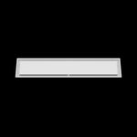 9x45 ceiling vent cover, front view