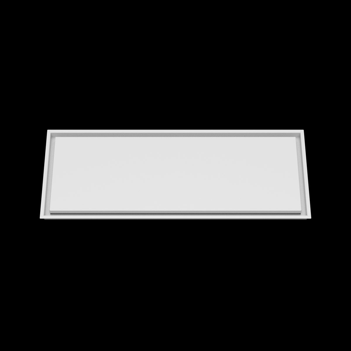 15x39 wall vent cover, front view