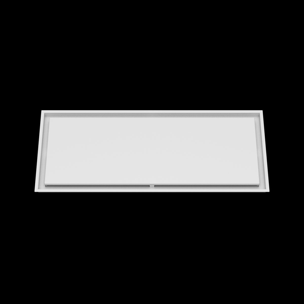 16x39 ceiling vent cover, front view