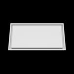 14x25 wall vent cover, front view
