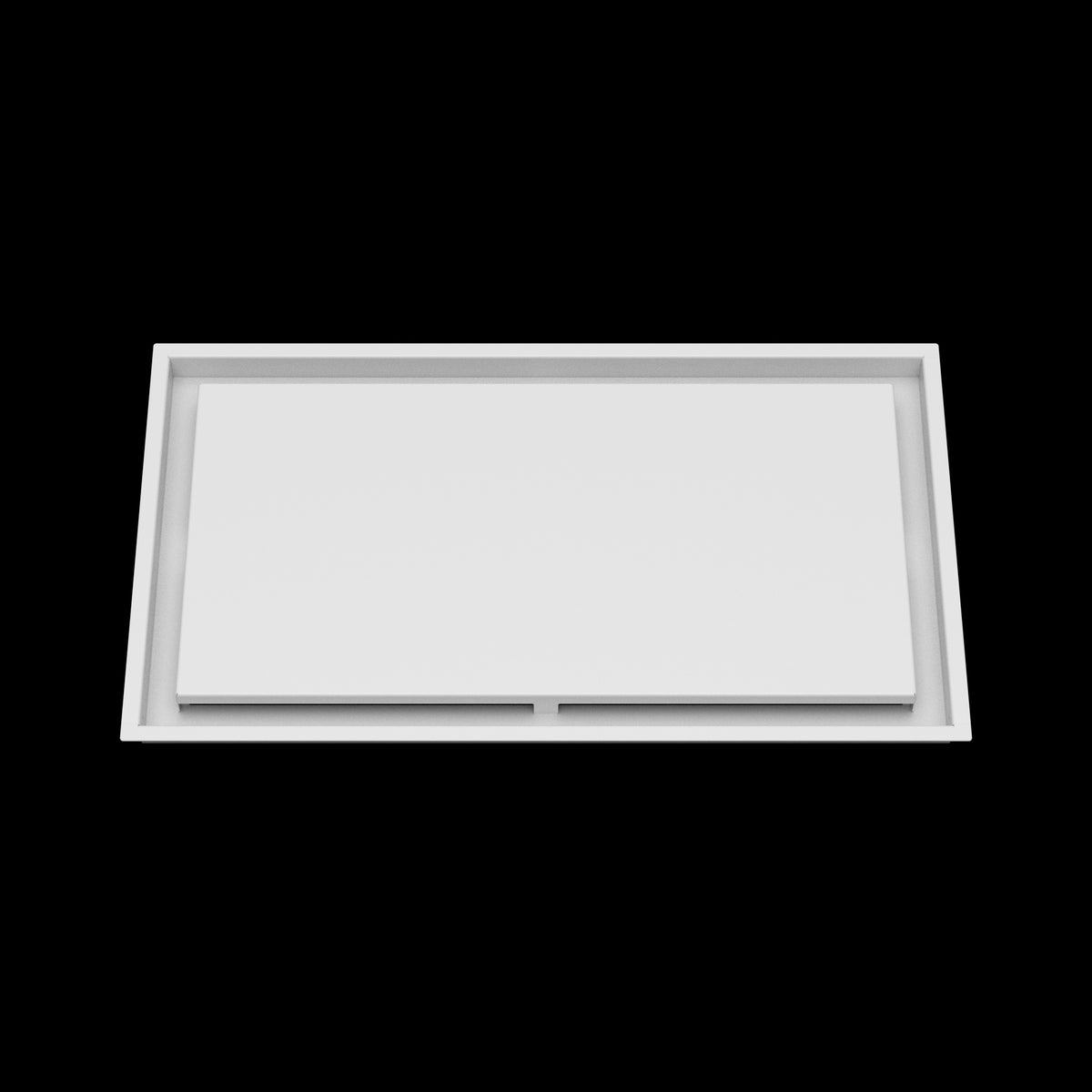 14x25 ceiling vent cover, front view