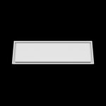 12x37 wall vent cover, front view