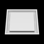 11x12 ceiling vent cover, front view