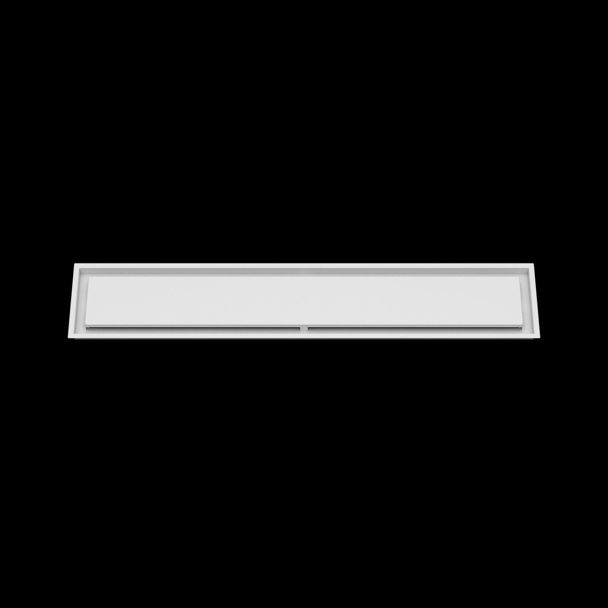 8x46 ceiling vent cover, front view