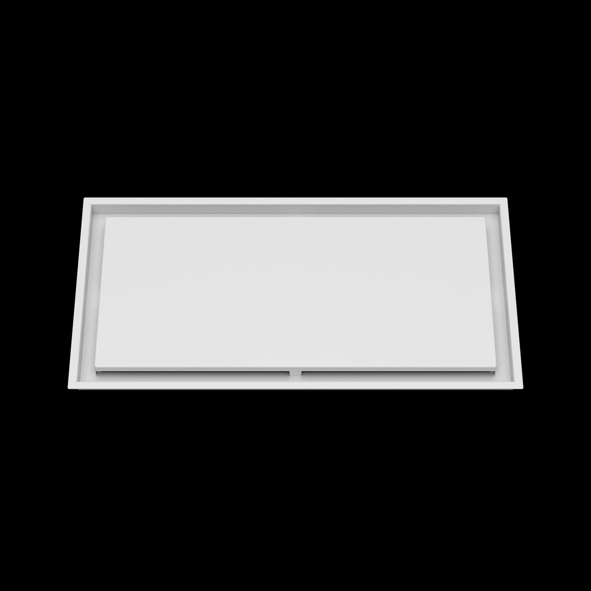 14x28 ceiling vent cover, front view