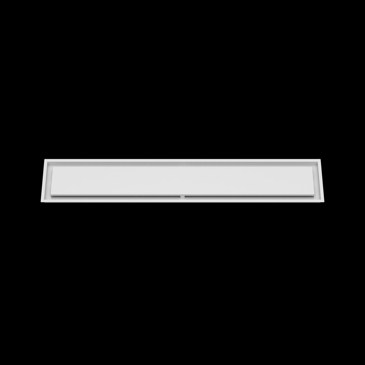 8x48 ceiling vent cover, front view