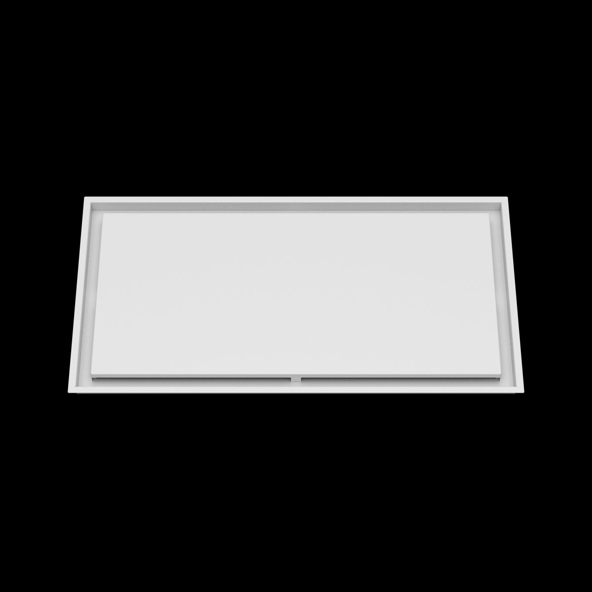 17x33 ceiling vent cover, front view