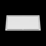 17x33 ceiling vent cover, front view