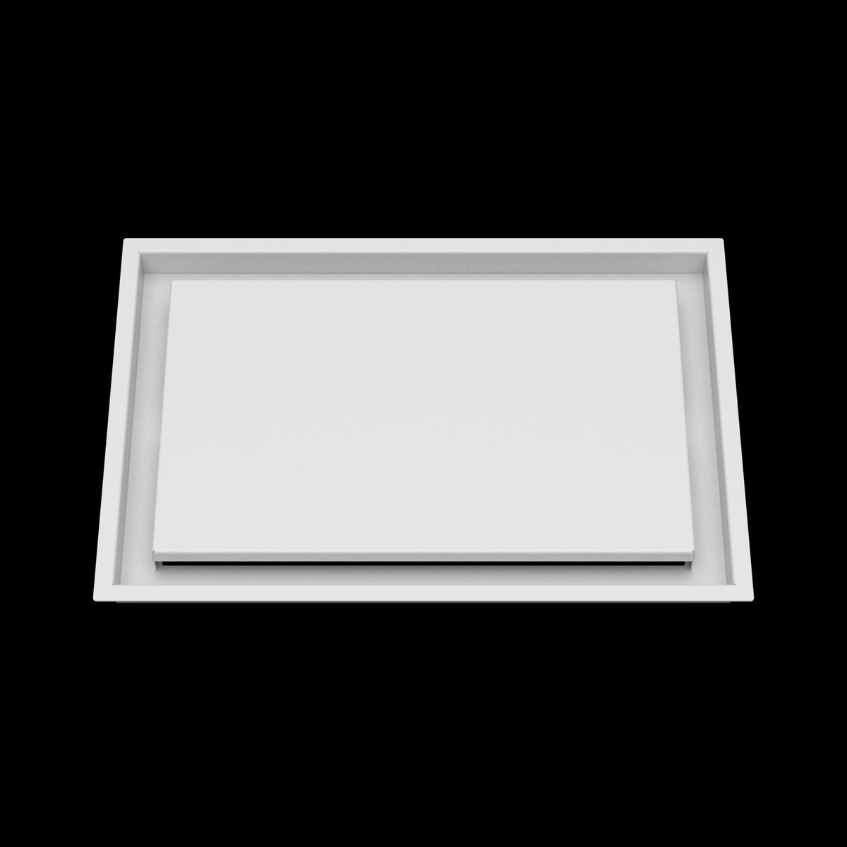 12x18 ceiling vent cover, front view