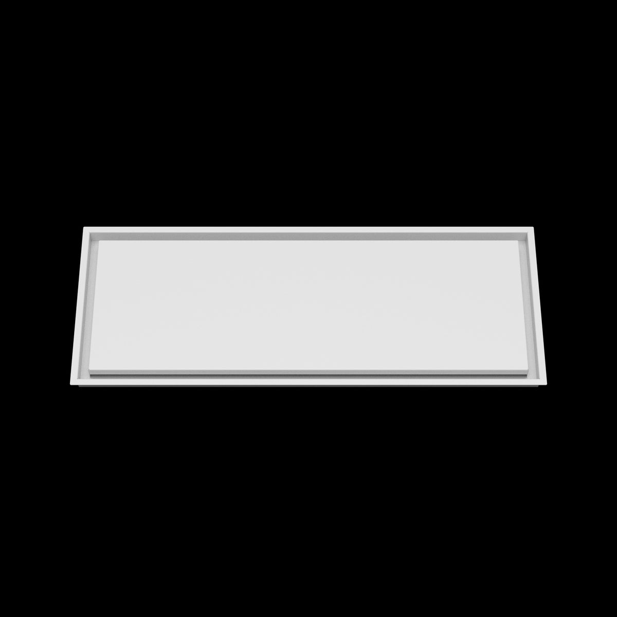 14x36 wall vent cover, front view