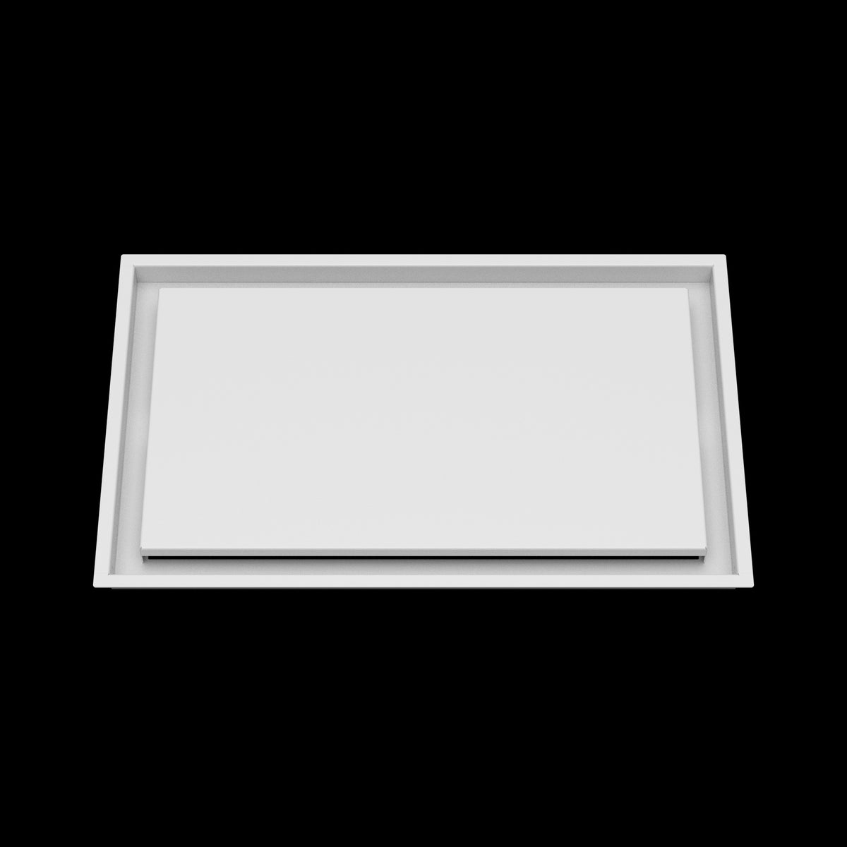 14x23 ceiling vent cover, front view