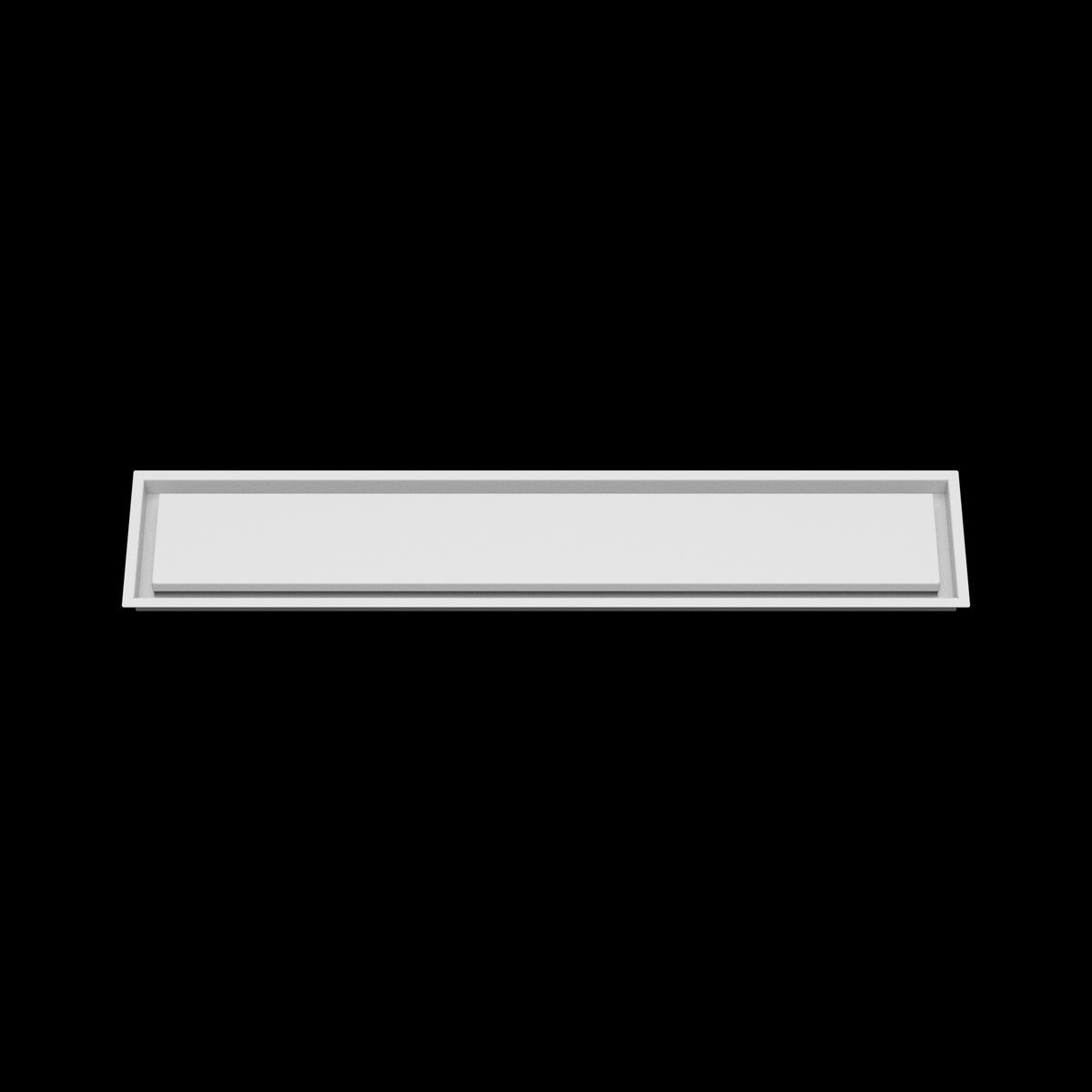 7x40 wall vent cover, front view