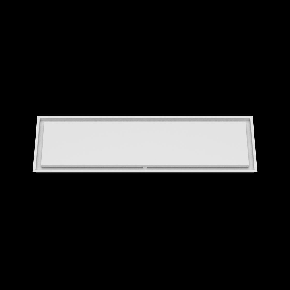 13x45 ceiling vent cover, front view