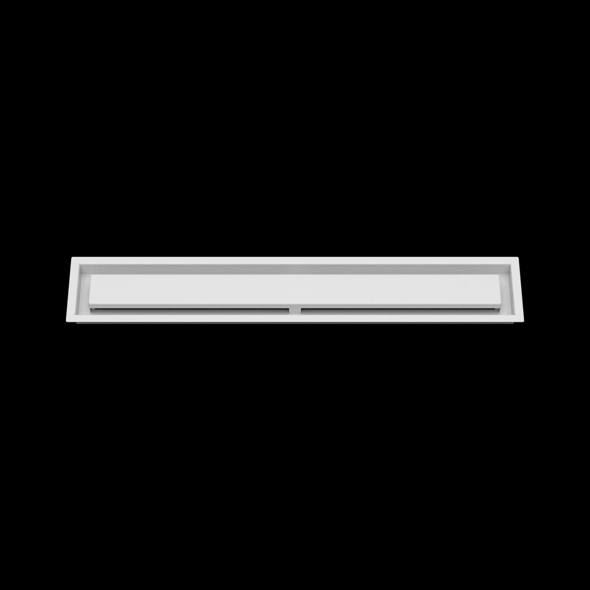 4x28 ceiling vent cover, front view