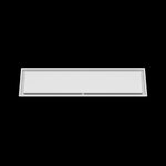 11x43 ceiling vent cover, front view