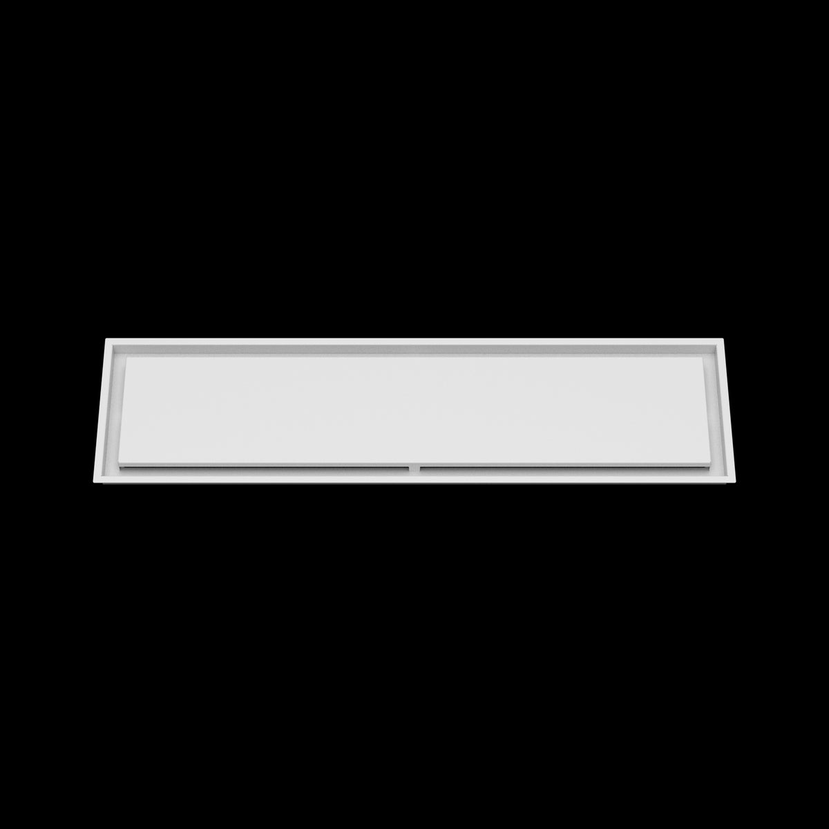 11x43 ceiling vent cover, front view