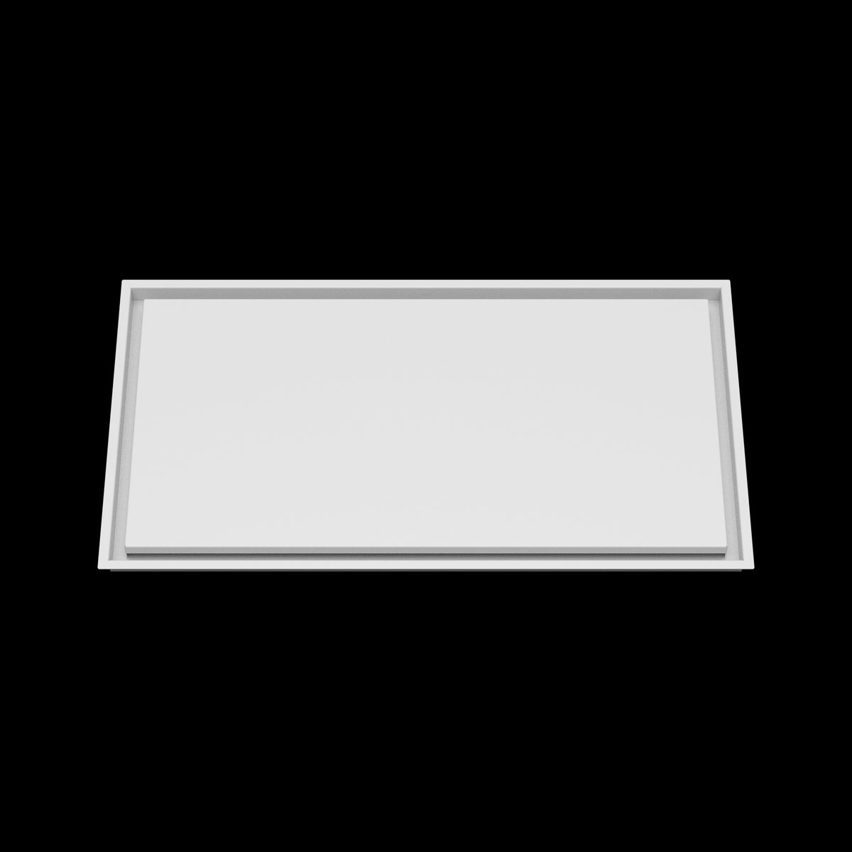 18x34 wall vent cover, front view