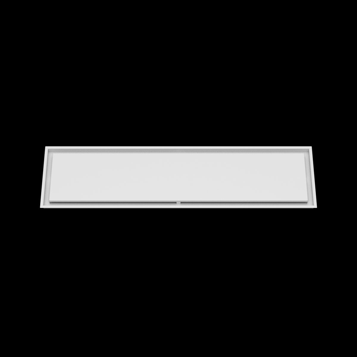 13x51 ceiling vent cover, front view