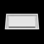 8x15 ceiling vent cover, front view