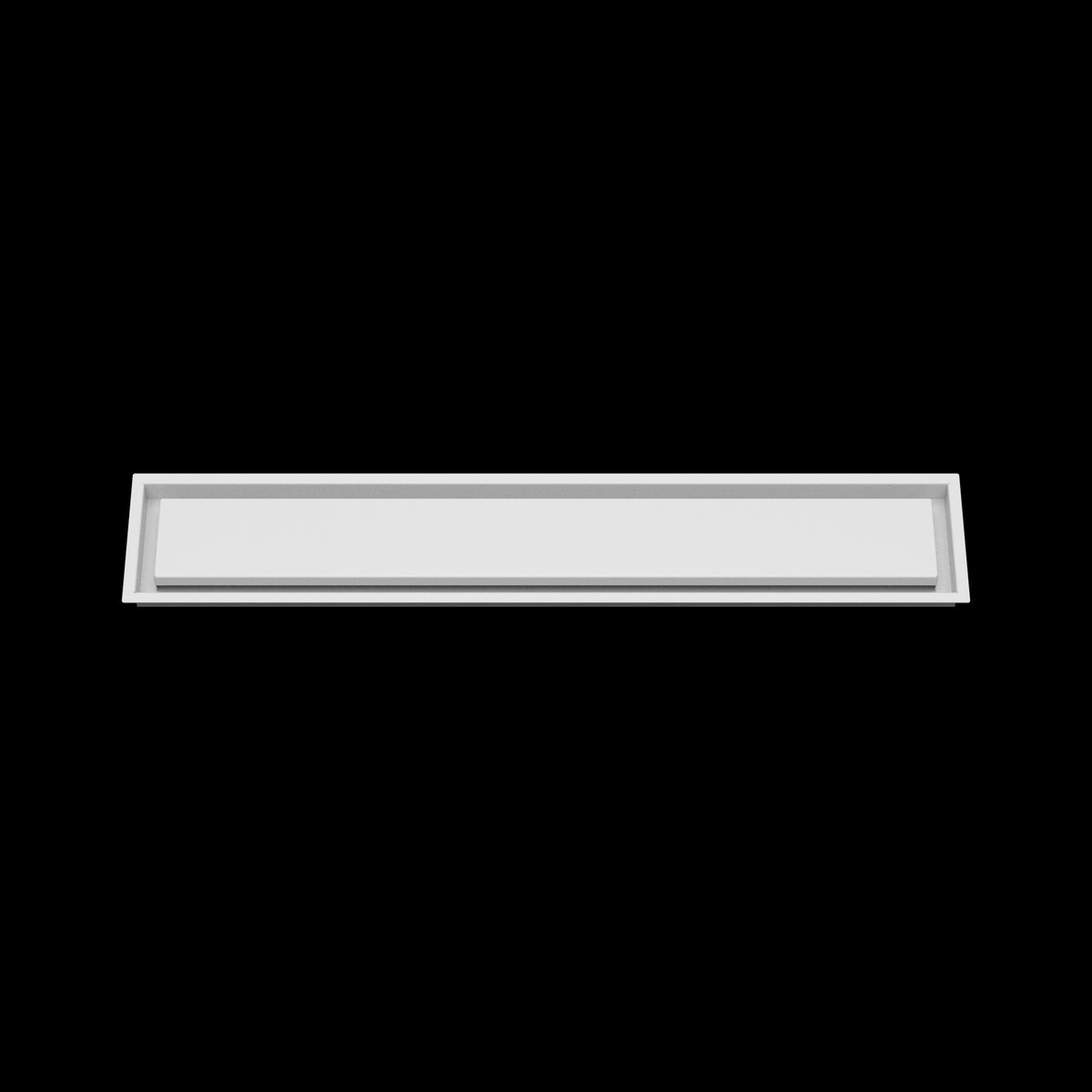 6x37 wall vent cover, front view