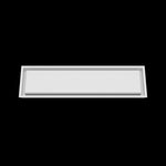 8x29 wall vent cover, front view