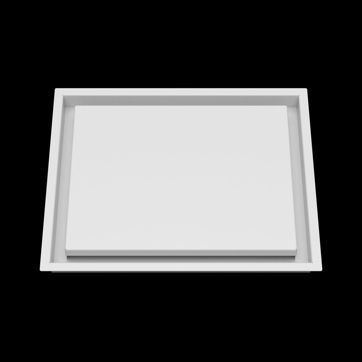 12x15 wall vent cover, front view