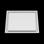 12x15 wall vent cover, front view