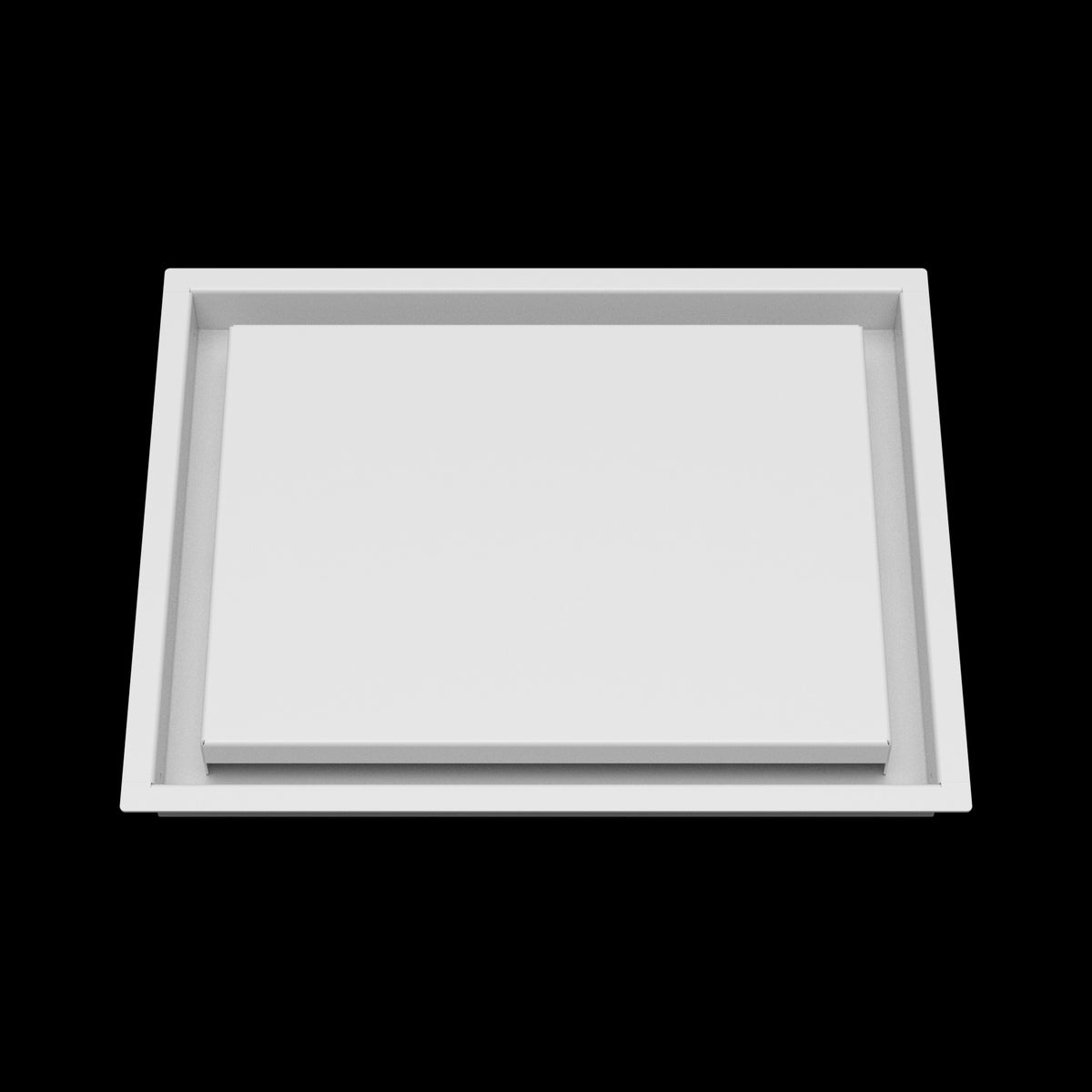 11x14 wall vent cover, front view