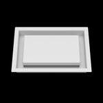 6x9 wall vent cover, front view