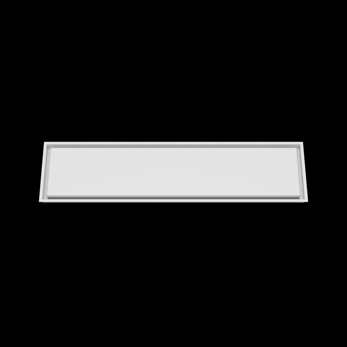 12x47 wall vent cover, front view