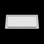 11x23 ceiling vent cover, front view