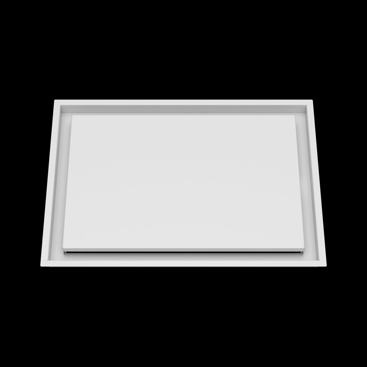 15x21 ceiling vent cover, front view