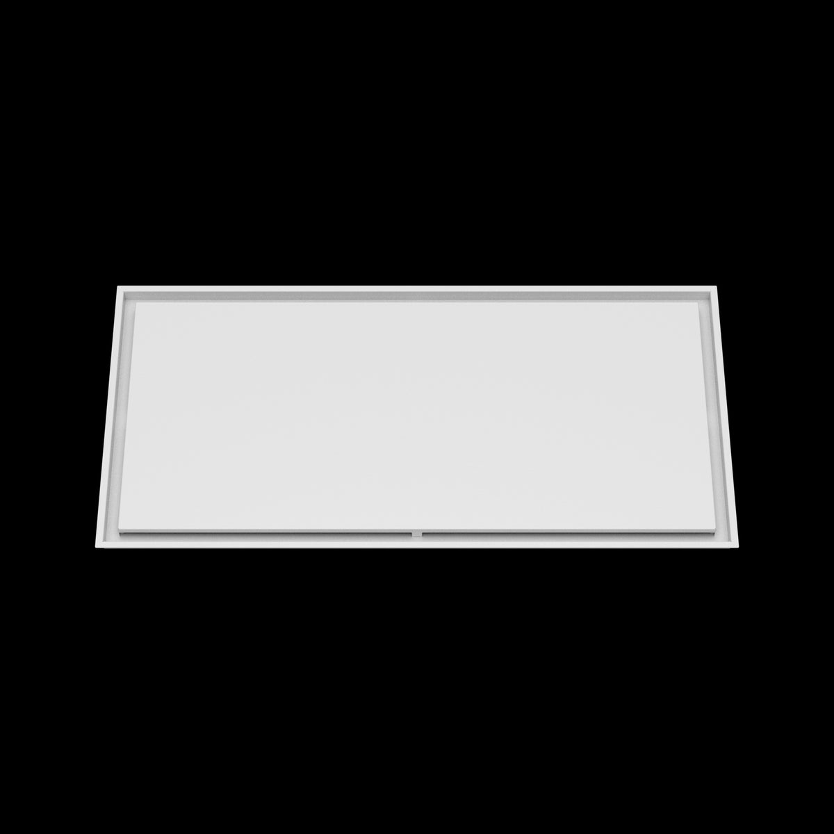 23x47 ceiling vent cover, front view