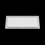 12x28 ceiling vent cover, front view