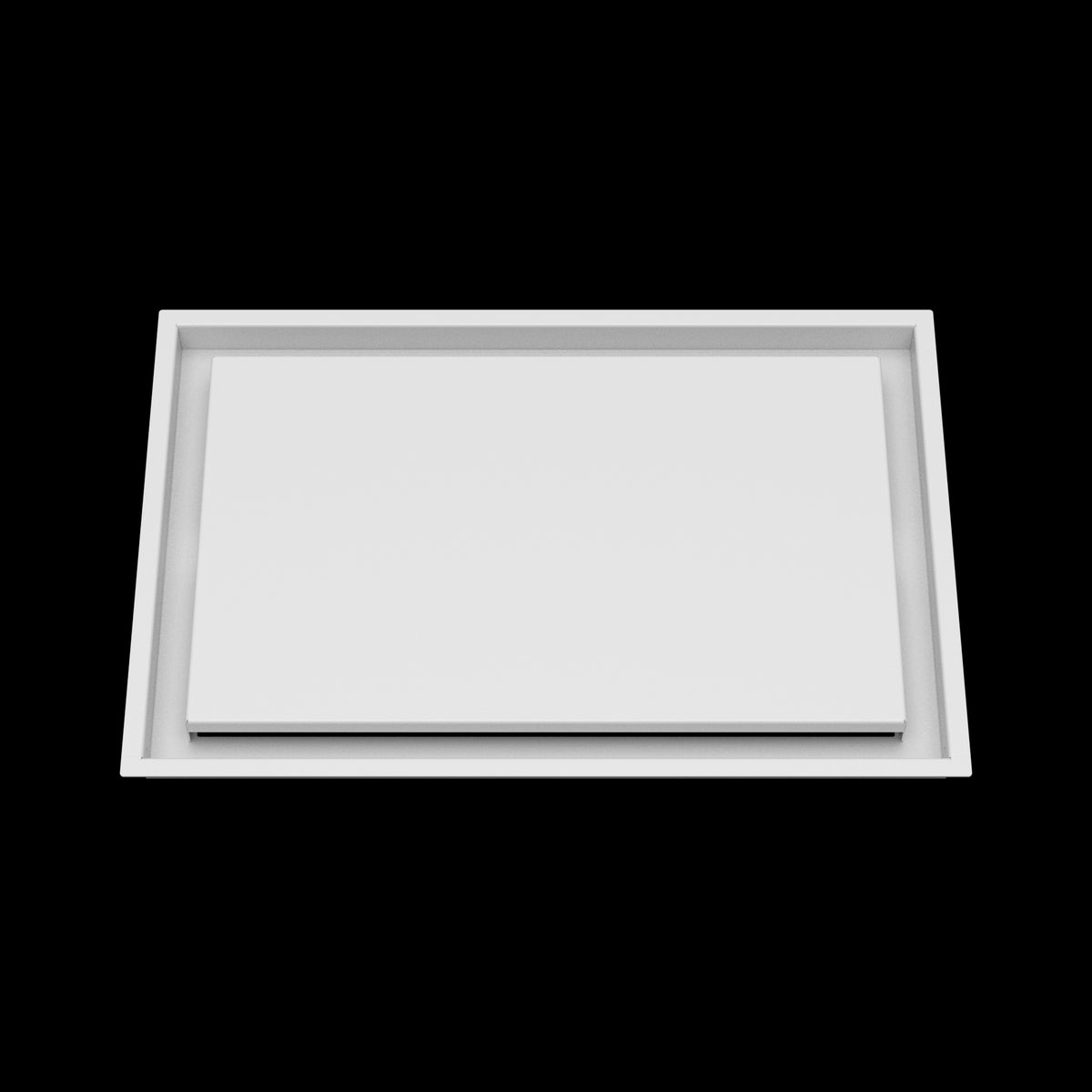 14x21 ceiling vent cover, front view