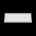 16x40 ceiling vent cover, front view