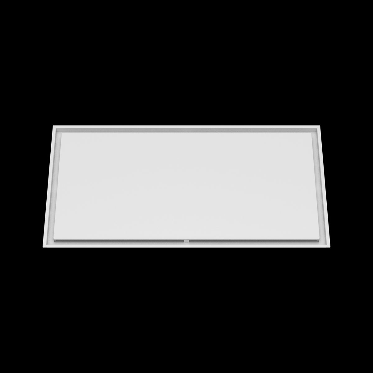 23x45 ceiling vent cover, front view