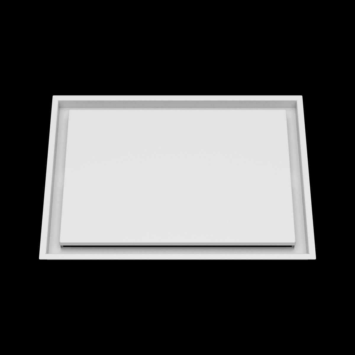 16x22 ceiling vent cover, front view
