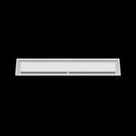 6x35 ceiling vent cover, front view