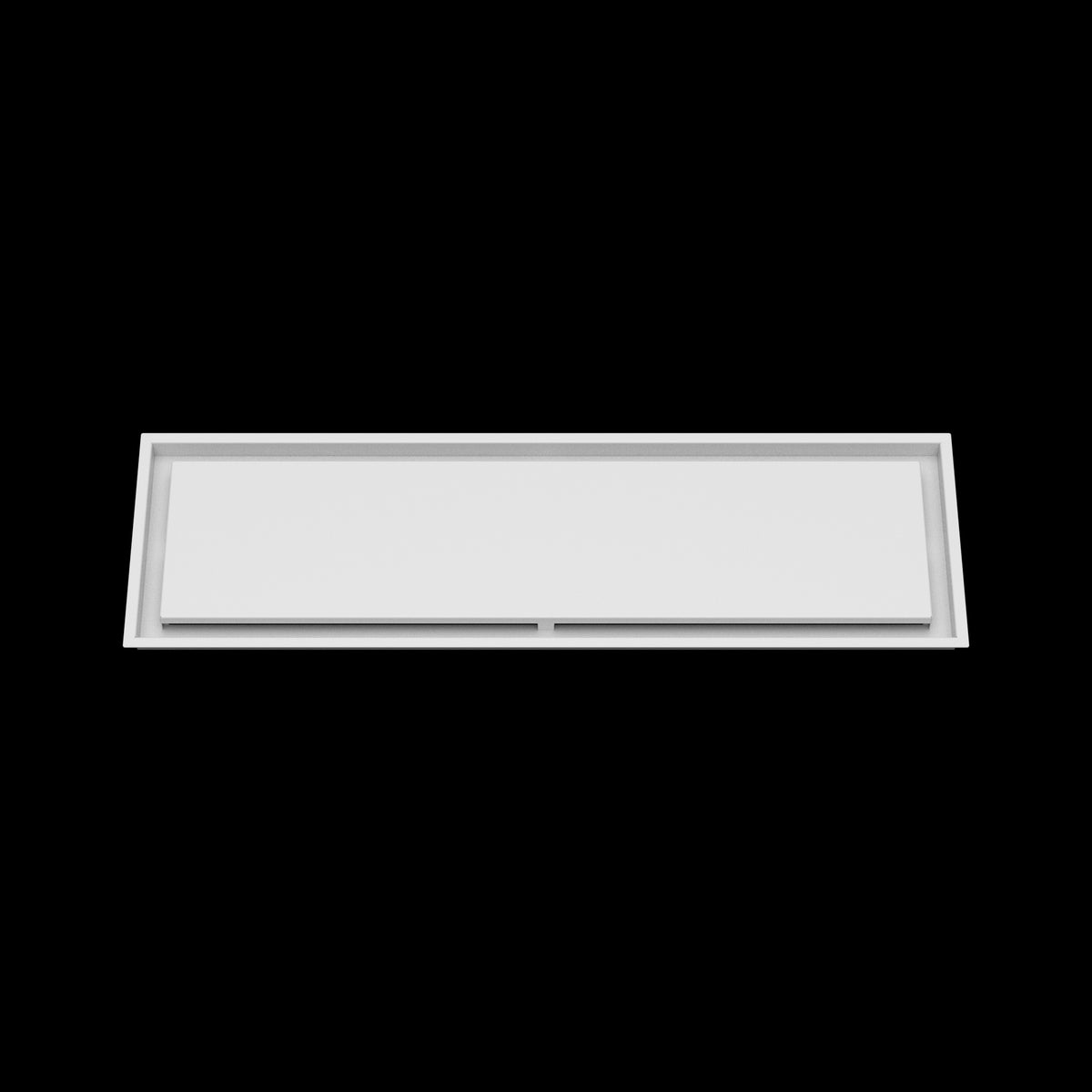 11x38 ceiling vent cover, front view