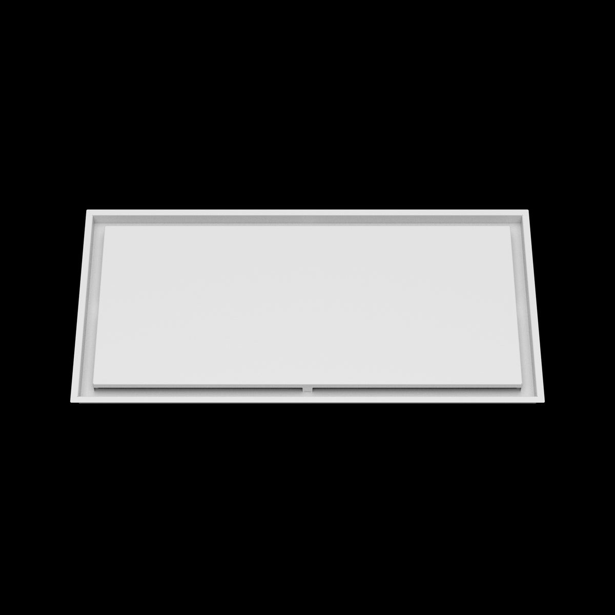 17x35 ceiling vent cover, front view