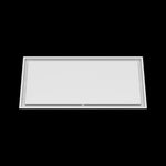 17x35 ceiling vent cover, front view