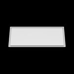 18x43 wall vent cover, front view