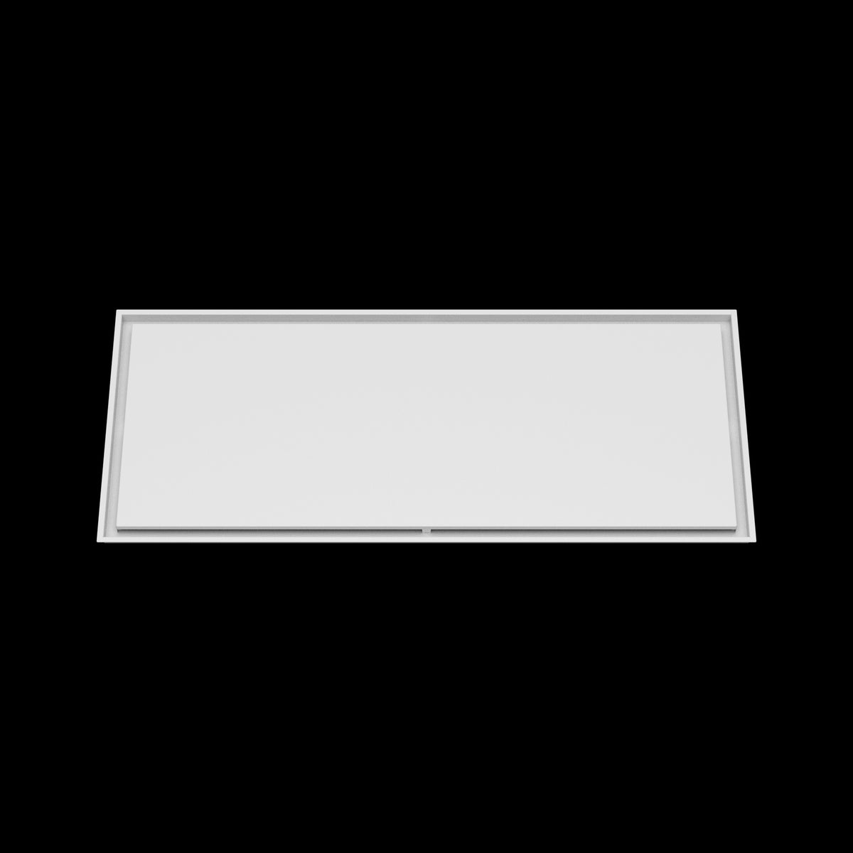 24x57 ceiling vent cover, front view