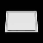 16x20 ceiling vent cover, front view